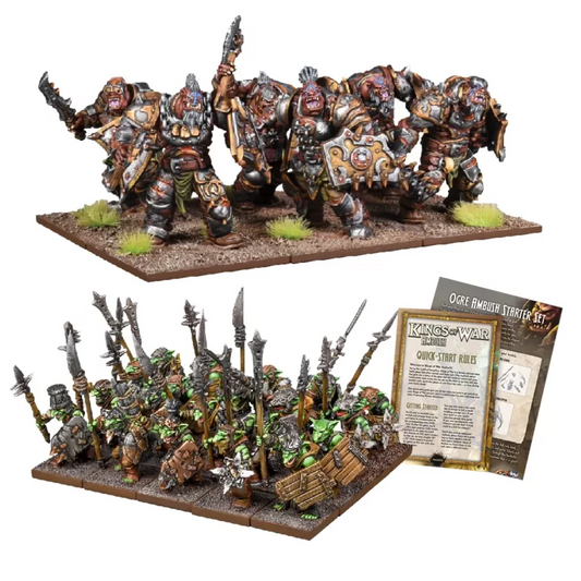 KINGS OF WAR OGRE AMBUSH SET