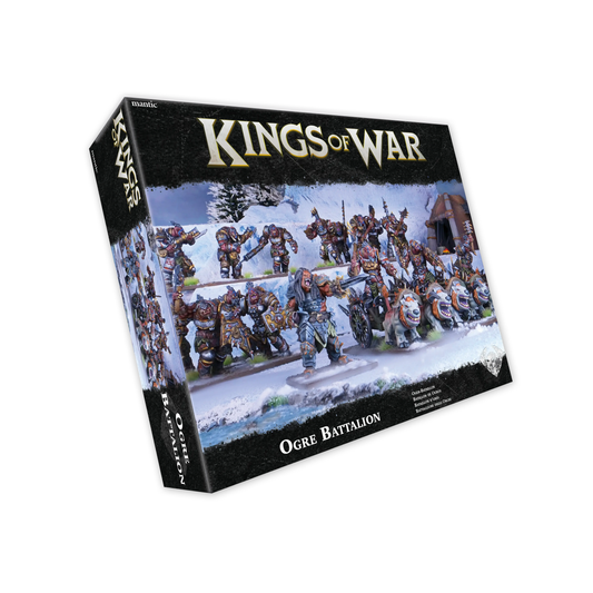 KINGS OF WAR 4TH EDITION OGRE BATTALION