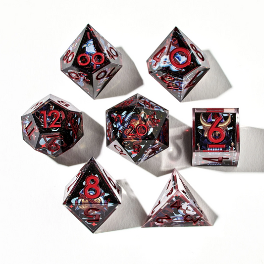 DISPEL ONI 7PC DICE SET
