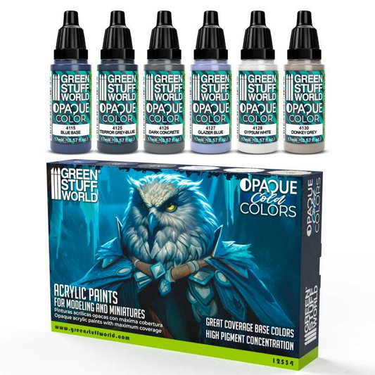 GSW OPAQUE COLD COLORS PAINT SET