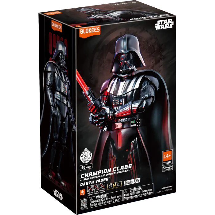 STAR WARS BLOKEES CHAMPION CLASS EP V THE EMPIRE STRIKES BACK DARTH VADER
