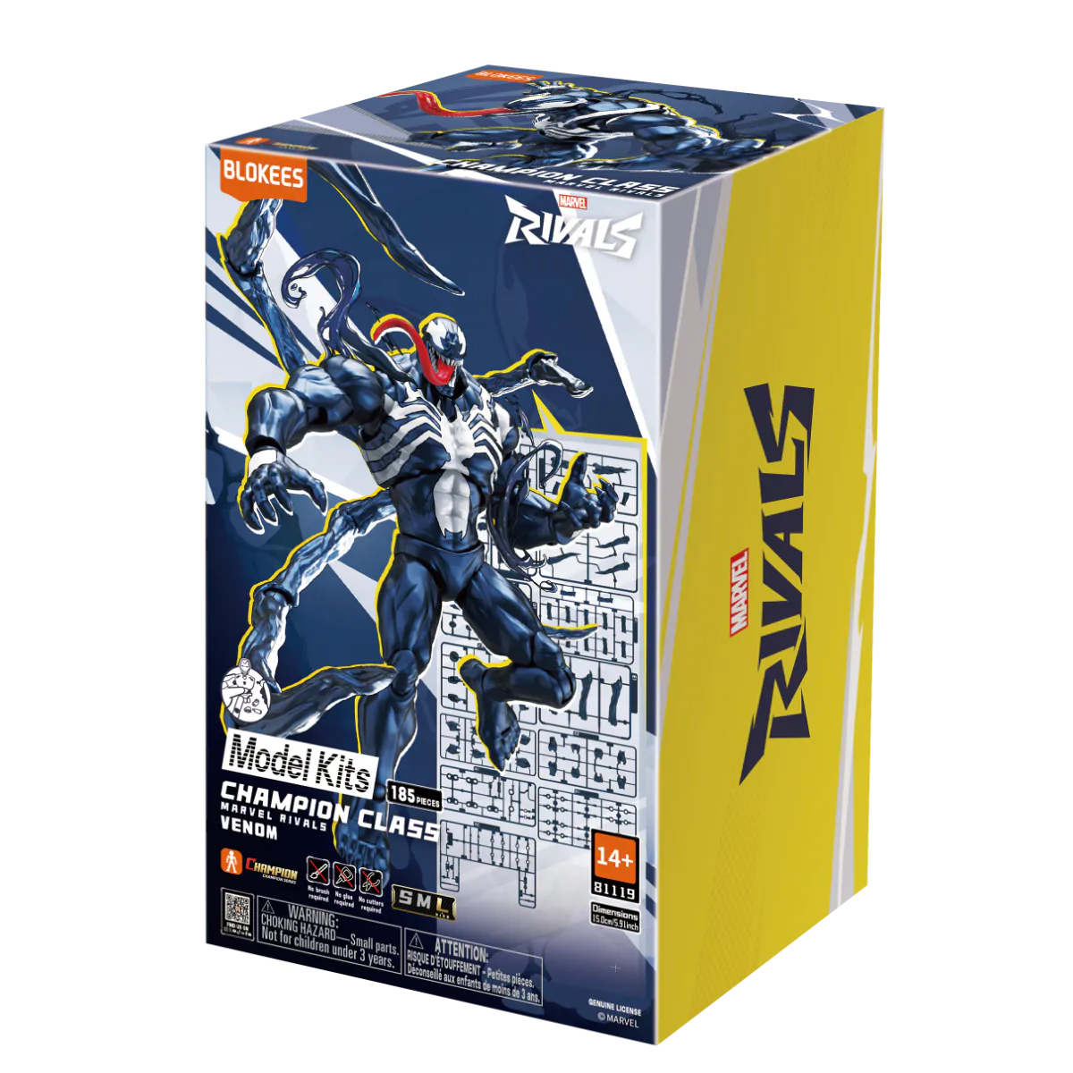 BLOKEES: MARVEL REVIVALS: CHAMPION CLASS 08: VENOM