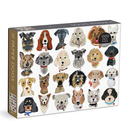 PAPER DOGS 1000PC PUZZLE