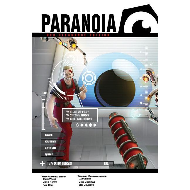 PARANOIA RED CLEARANCE EDITION STARTER SET
