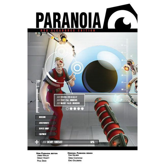 PARANOIA RED CLEARANCE EDITION STARTER SET