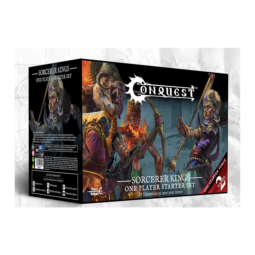 CONQUEST SORCERER KINGS SUPERCHARGED STARTER SET
