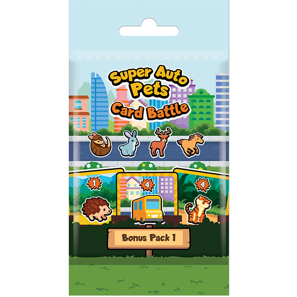 SUPER AUTO PETS CARD BATTLE BONUS PACK 1