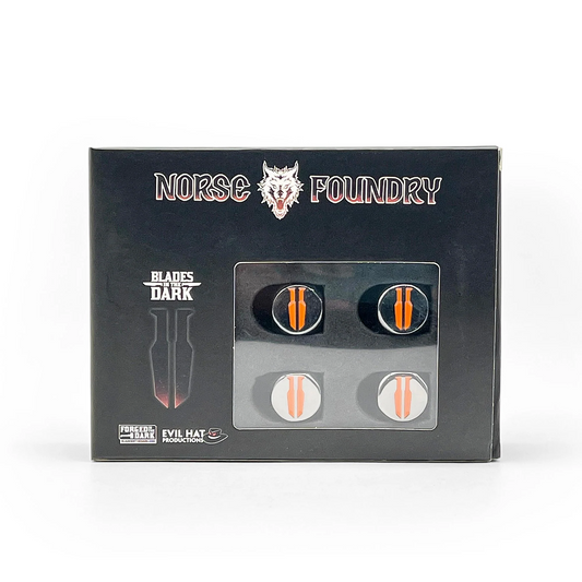 NORSE FOUNDRY BLADES IN THE DARK METAL DICE