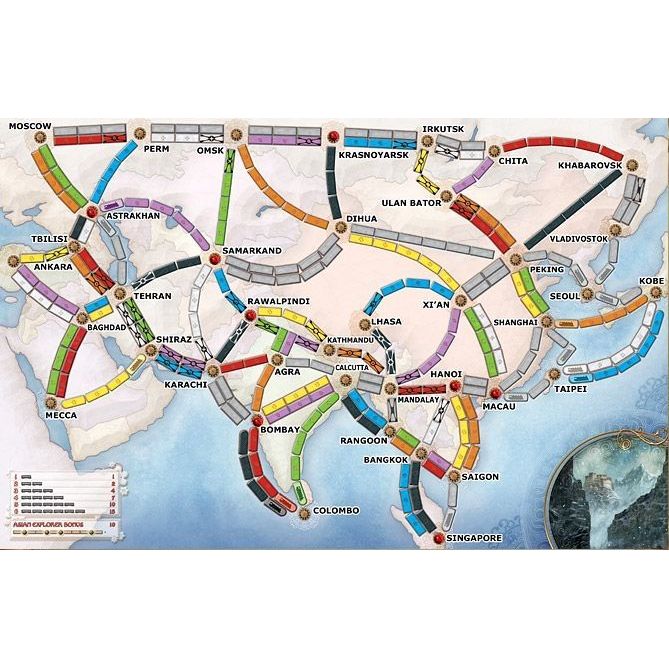 TICKET TO RIDE ASIA (MAP COLLECTION 1)