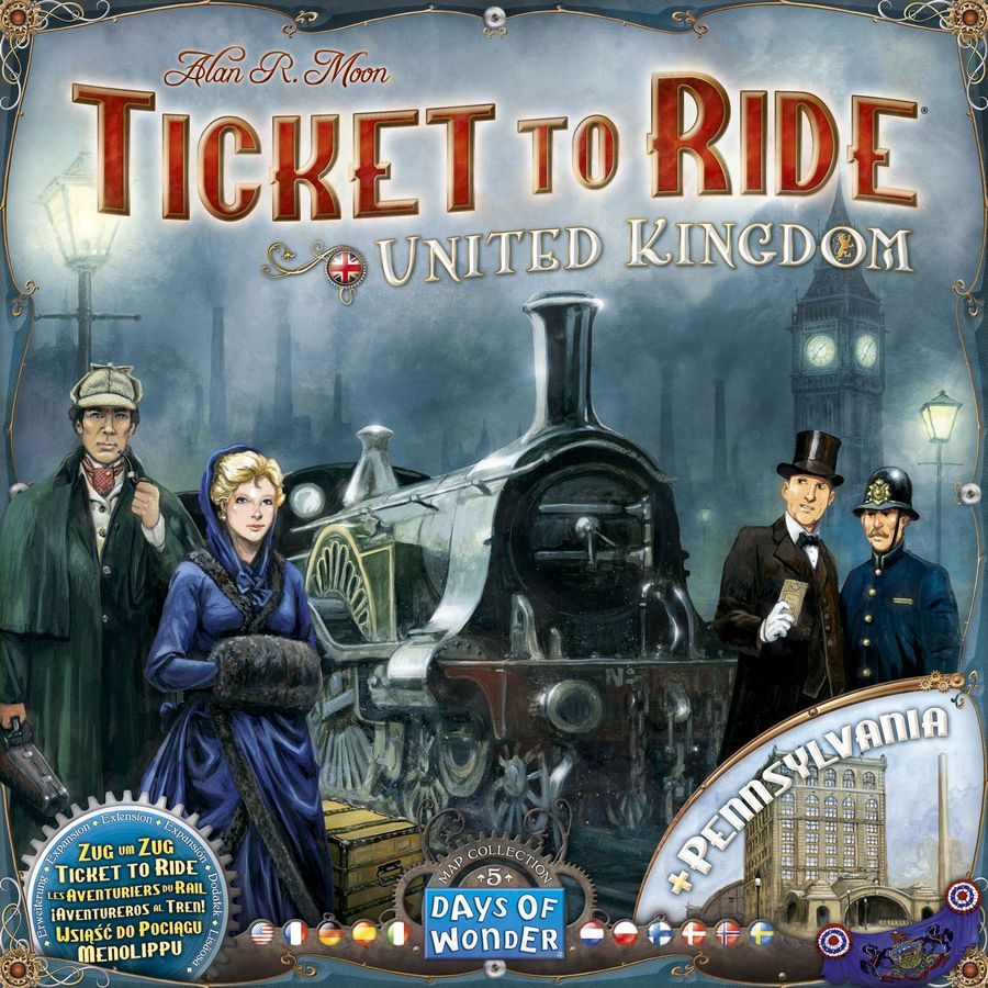 TICKET TO RIDE UNITED KINGDOM (MAP COLLECTION 5)