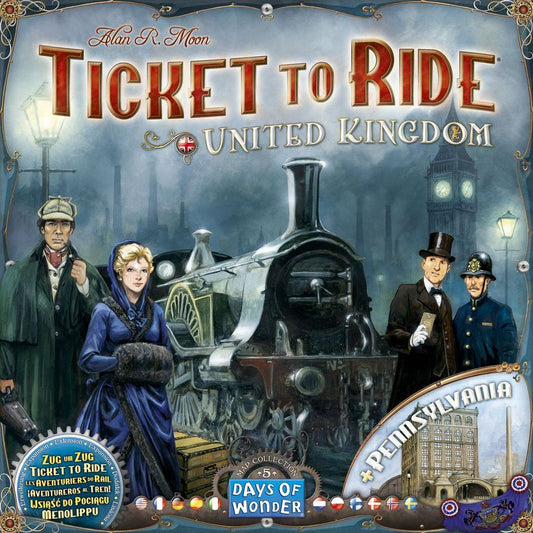 TICKET TO RIDE UNITED KINGDOM (MAP COLLECTION 5)