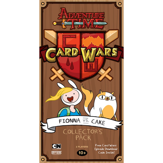 ADVENTURE TIME CARD WARS: FIONNA vs. CAKE COLLECTOR'S PACK