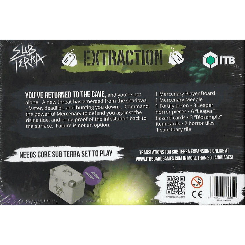 SUB TERRA: EXTRACTION EXPANSION