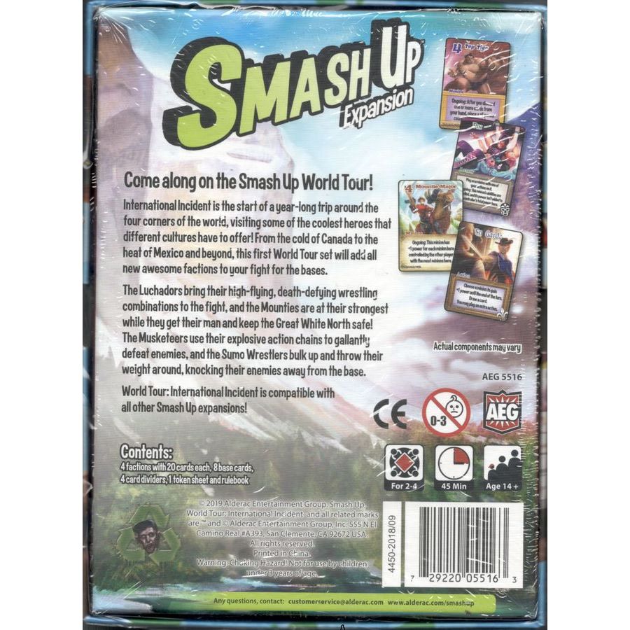 SMASH UP WORLD TOUR: INTERNATIONAL INCIDENT