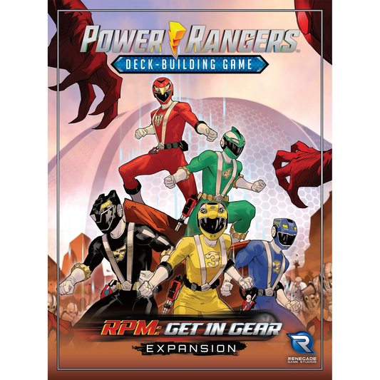 POWER RANGERS DECK BUILDING GAME RPM GET IN GEAR