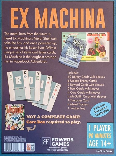 PAPERBACK ADVENTURES: EX MACHINA
