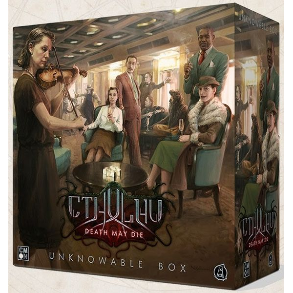 CTHULHU DEATH MAY DIE FEAR THE UNKNOWN UNKNOWABLE BOX KICKSTARTER EXCLUSIVE