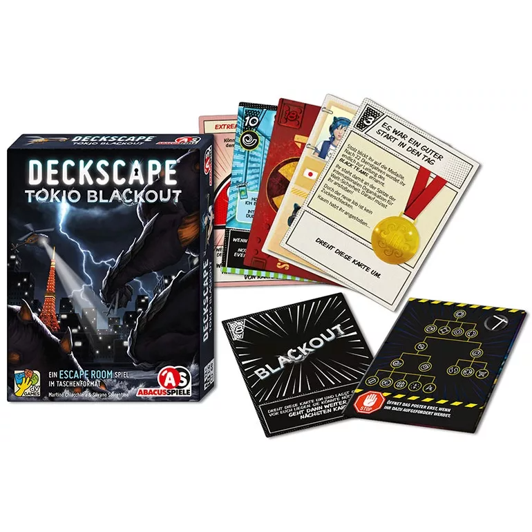 Dv giochi Deckscape - Tokyo Blackout DVG5748 9788894957488 Dv giochi Deckscape - Tokyo Blackout DVG5748 9788894957488