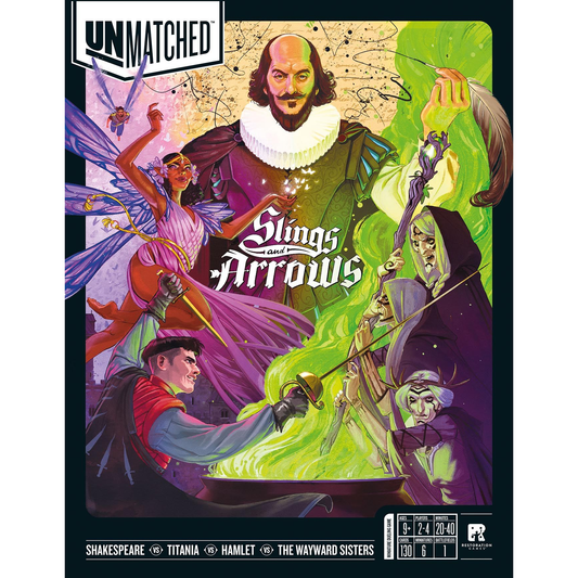 UNMATCHED: SLINGS & ARROWS