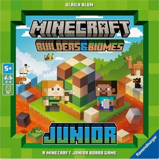 MINECRAFT BUILDERS & BIOMES JUNIOR