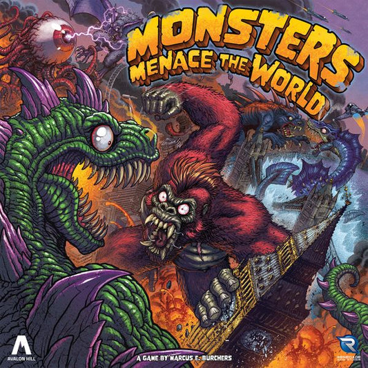 MONSTERS MENACE THE WORLD
