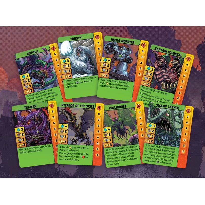 MONSTERS MENACE THE WORLD