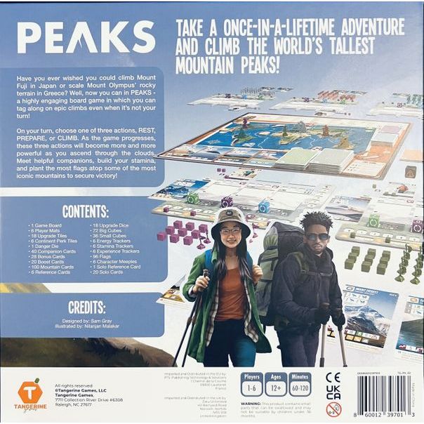 PEAKS DELUXE BACKPACKER EDITION