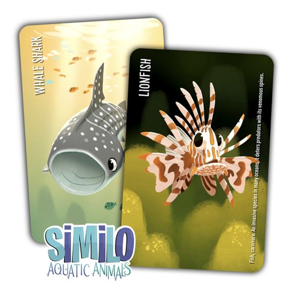 SIMILO AQUATIC ANIMALS PROMO CARDS
