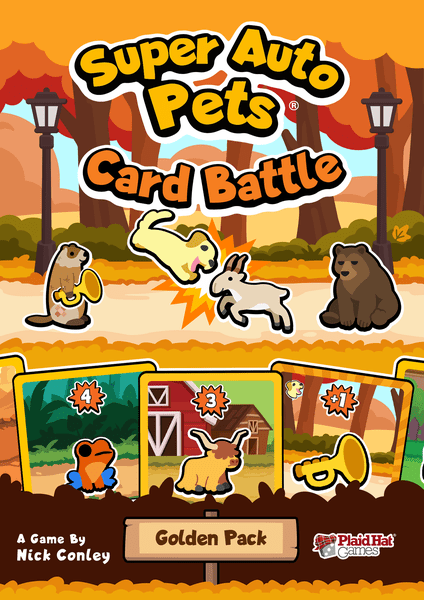 SUPER AUTO PETS CARD BATTLE: GOLDEN PACK