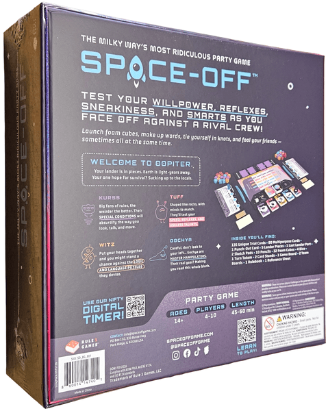 SPACE-OFF THE MILKY WAY'S MOST RIDICULOUS PARTY GAME