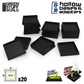 GSW 30MM HOLLOW SQUARE BASES