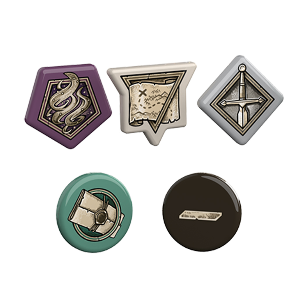 THE WITCHER PATH OF DESTINY ACRYLIC TOKENS