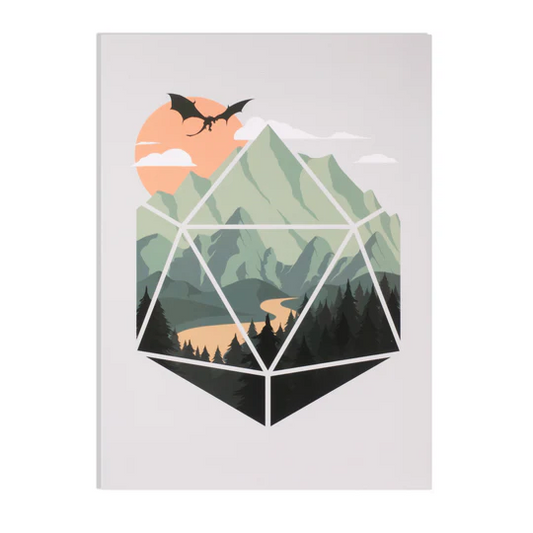 D20 SCENE GREETING CARD