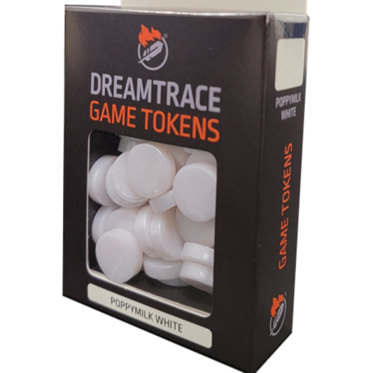 DREAMTRACE GAMING TOKENS: POPPYMILK WHITE