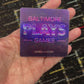 GAMES AND STUFF BALTIMORE PLAYS GAMES GLITTER STICKER