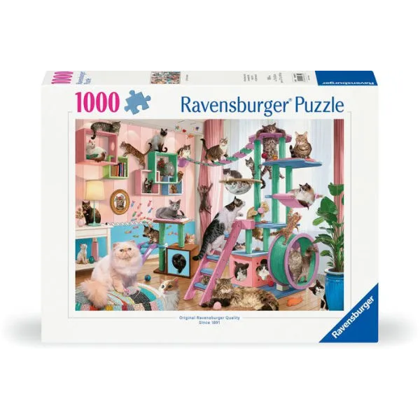 CAT TREE HEAVEN 1000PC PUZZLE