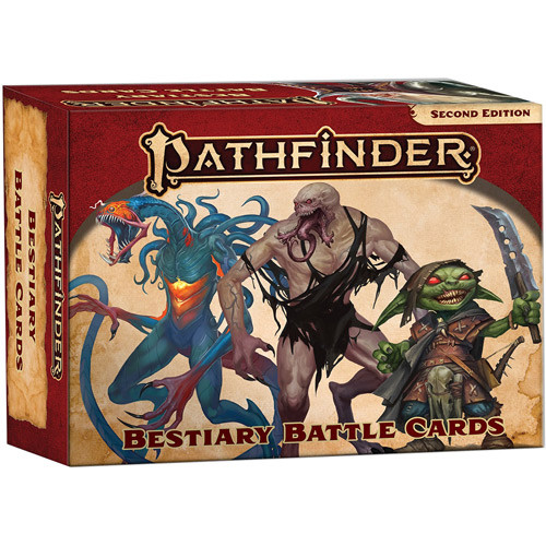 PATHFINDER BESTIARY BATTLE CARDS
