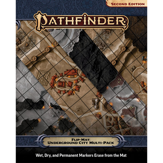 PATHFINDER 2E FLIP MAT UNDERGROUND CITY