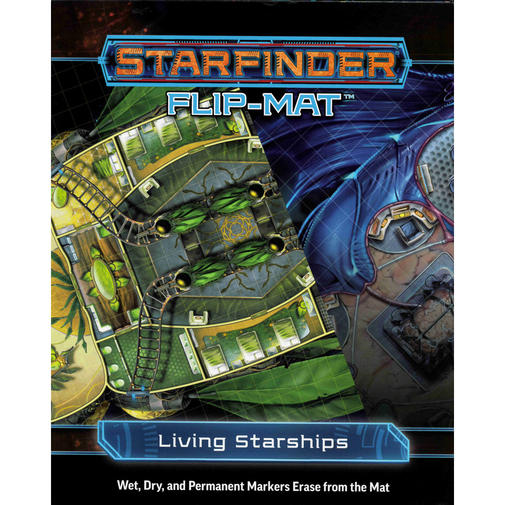 STARFINDER FLIP MAT: LIVING STARSHIPS