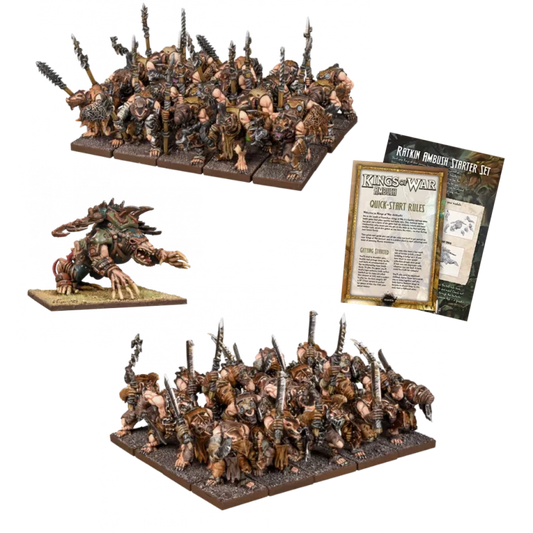 KINGS OF WAR RATKIN AMBUSH SET