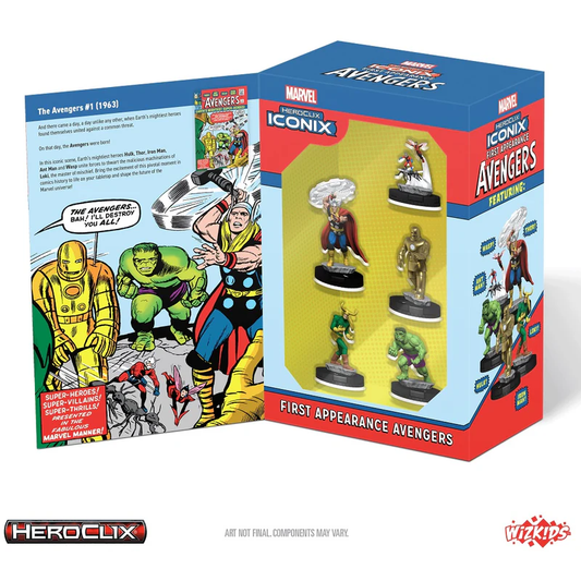 HEROCLIX ICONIX FIRST APPEARANCE AVENGERS