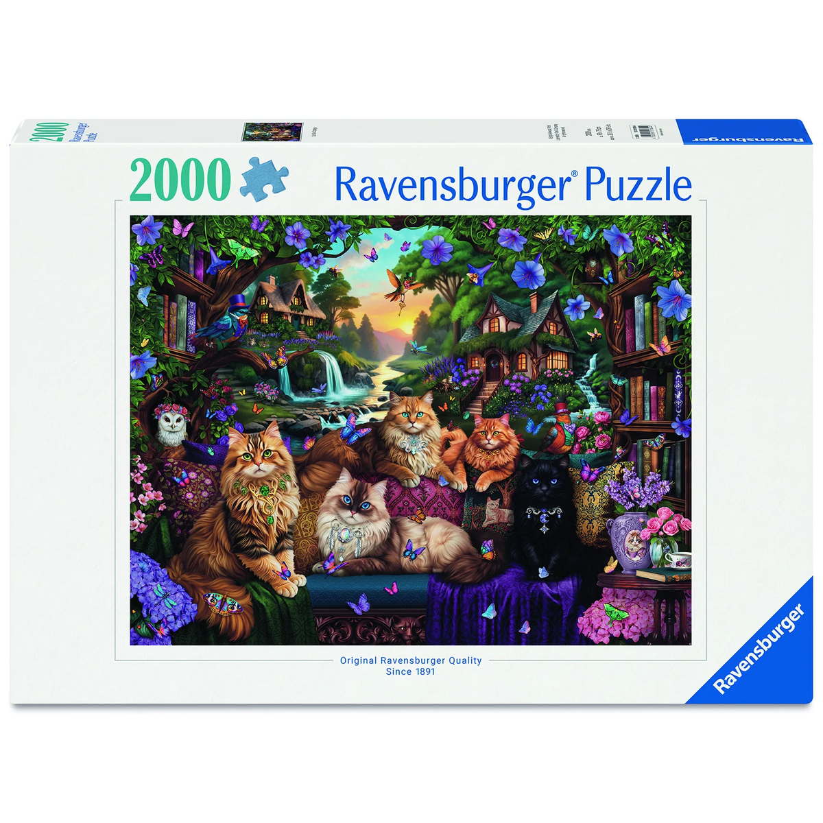 CAT TAIL COTTAGE 2000pc PUZZLE