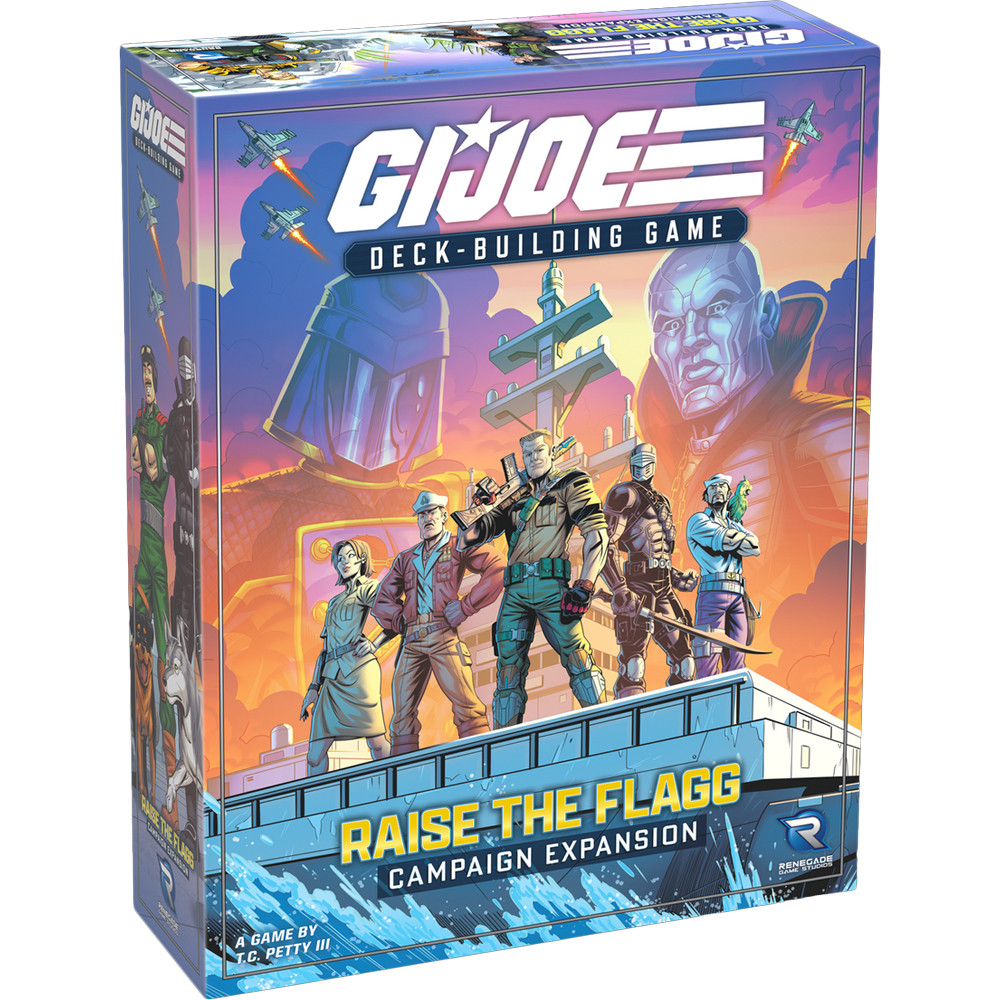 GI JOE DECK BUILDING GAME: RAISE THE FLAGG