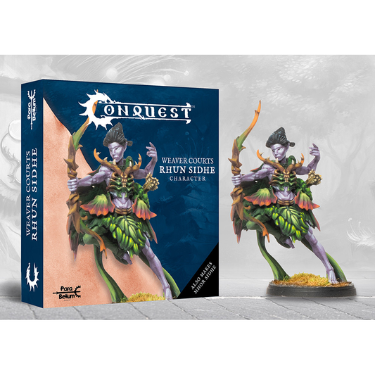 CONQUEST WEAVER COURTS RHUN SIDHE / MHOR SIDHE CHARACTER BOX