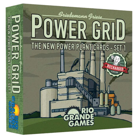 POWER GRID NEW POWER PLANT CARDS SET 1