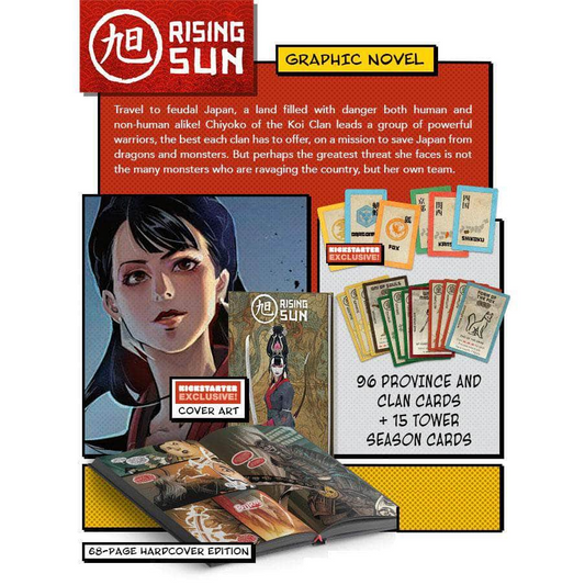 RISING SUN COMIC BOOK EXTRAS KS