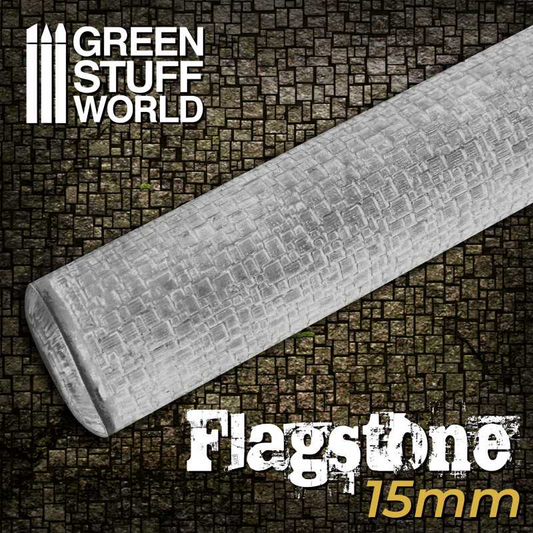 FLAG STONE ROLLER 15MM