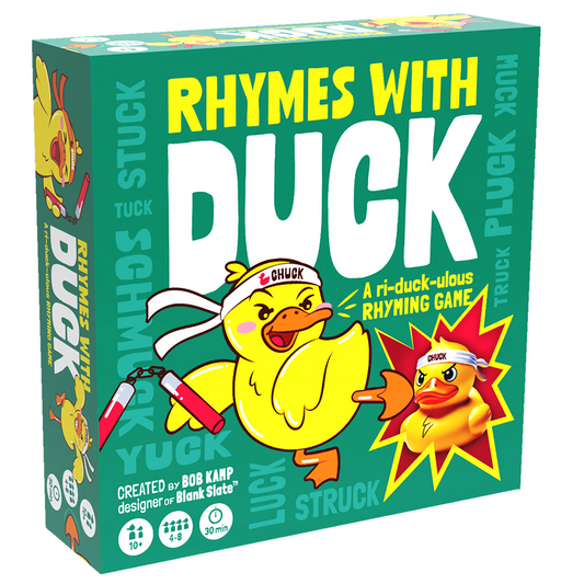 RHYMES WITH DUCK