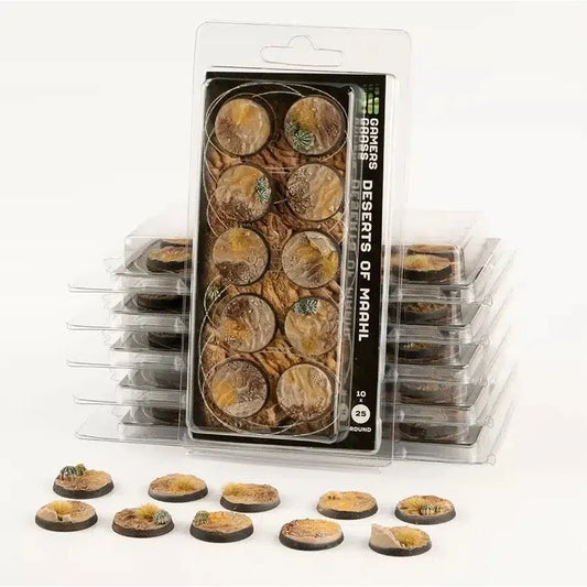 DESERTS OF MAAHL BASES 25MM ROUND