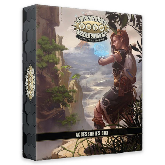 SAVAGE WORLDS ADVENTURE EDITION ACCESSORY BOX SET